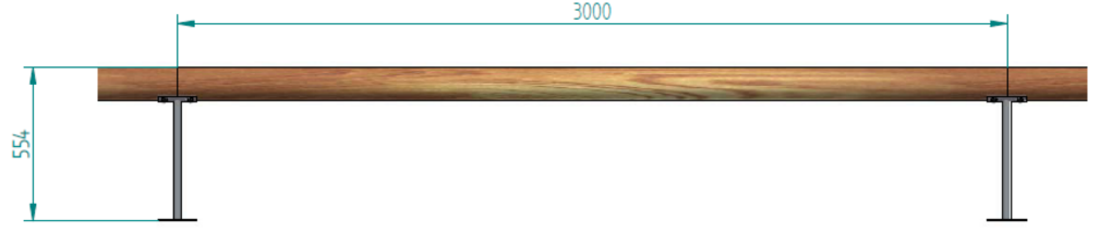 main courante sur muret